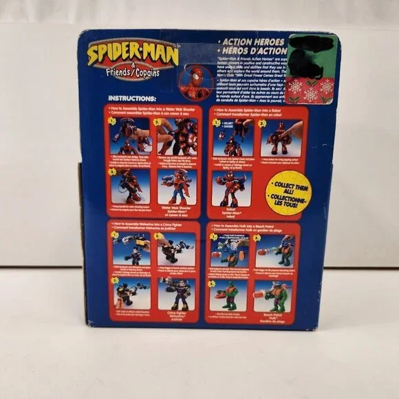 ToyBiz Spiderman & Friends HULK Action Figure Heroes Grand Toys 2003 NIB 70240 - Picture 4 of 10